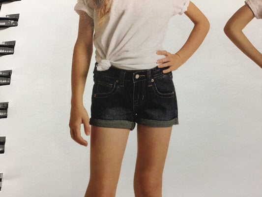 Kid’s Shorts Exchange only no refunds.  Girl’s Shorts Dark Wash G9_3717