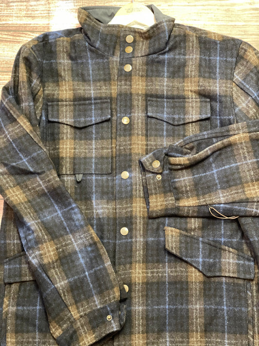 Outerwear Men’s Panhandle Wool Plaid Coat