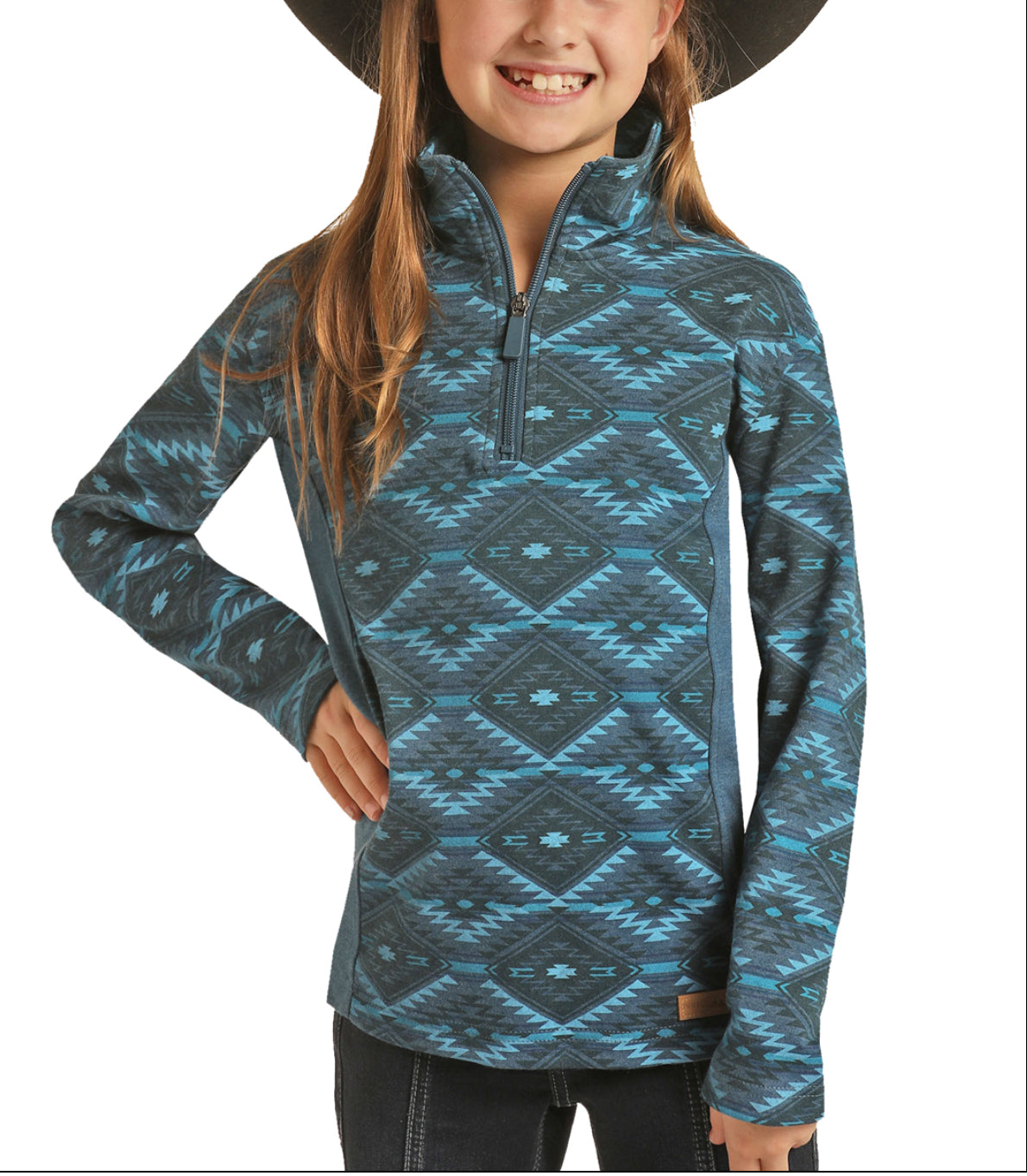 Outerwear Kid’s Aztec Knit Quarter PRKO91RZXR