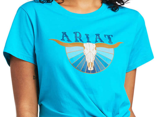 Shirts Women’s Ariat Tee Steerhead Mermaid 10039570