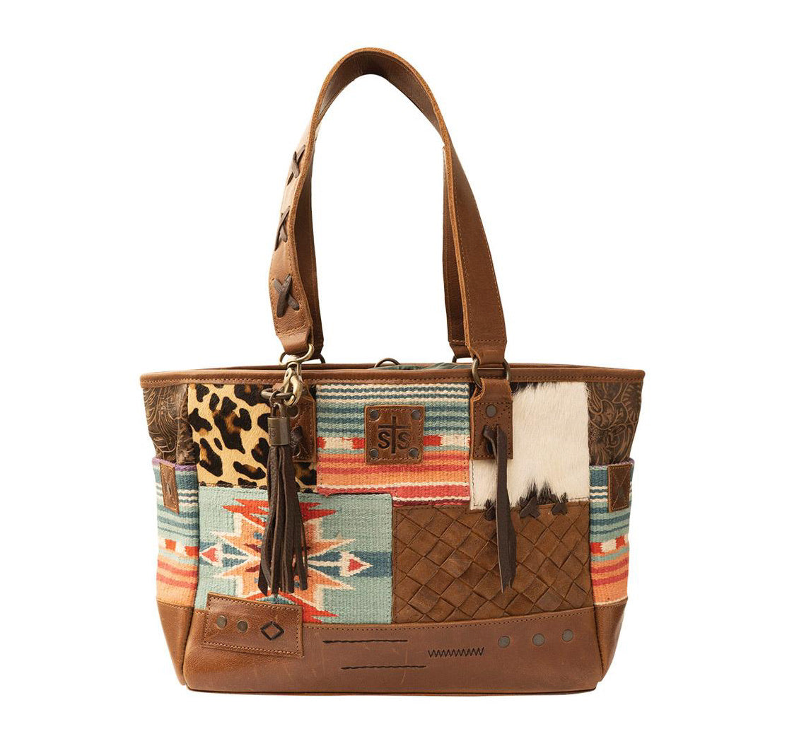 Purse STS Remnants Tote Sultry Tan STS38140