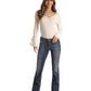 Women’s Jeans Mid Rise Bootcut RRWD4MRZPW