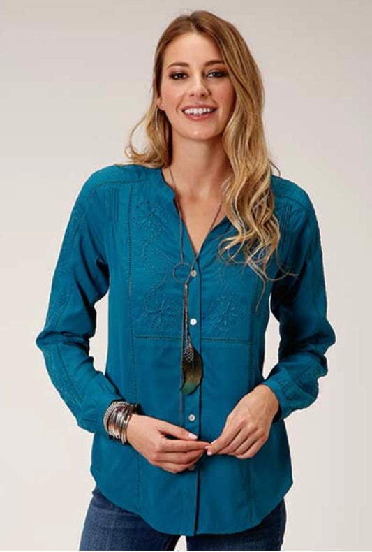 Shirts Women’s Roper 03-050-0565-7017 GR