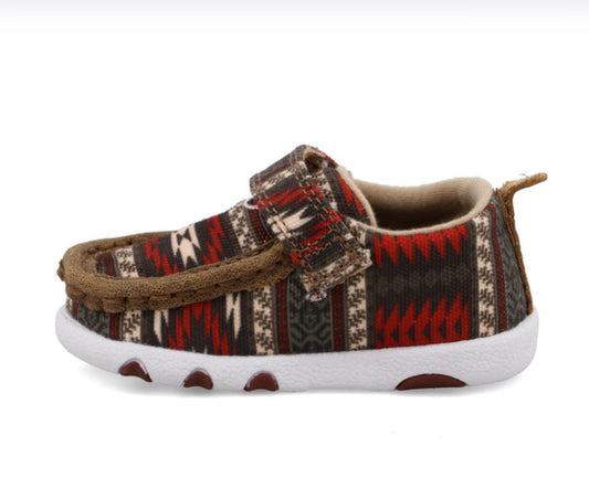 Shoes Kids Twisted X Red Aztec IHYC001