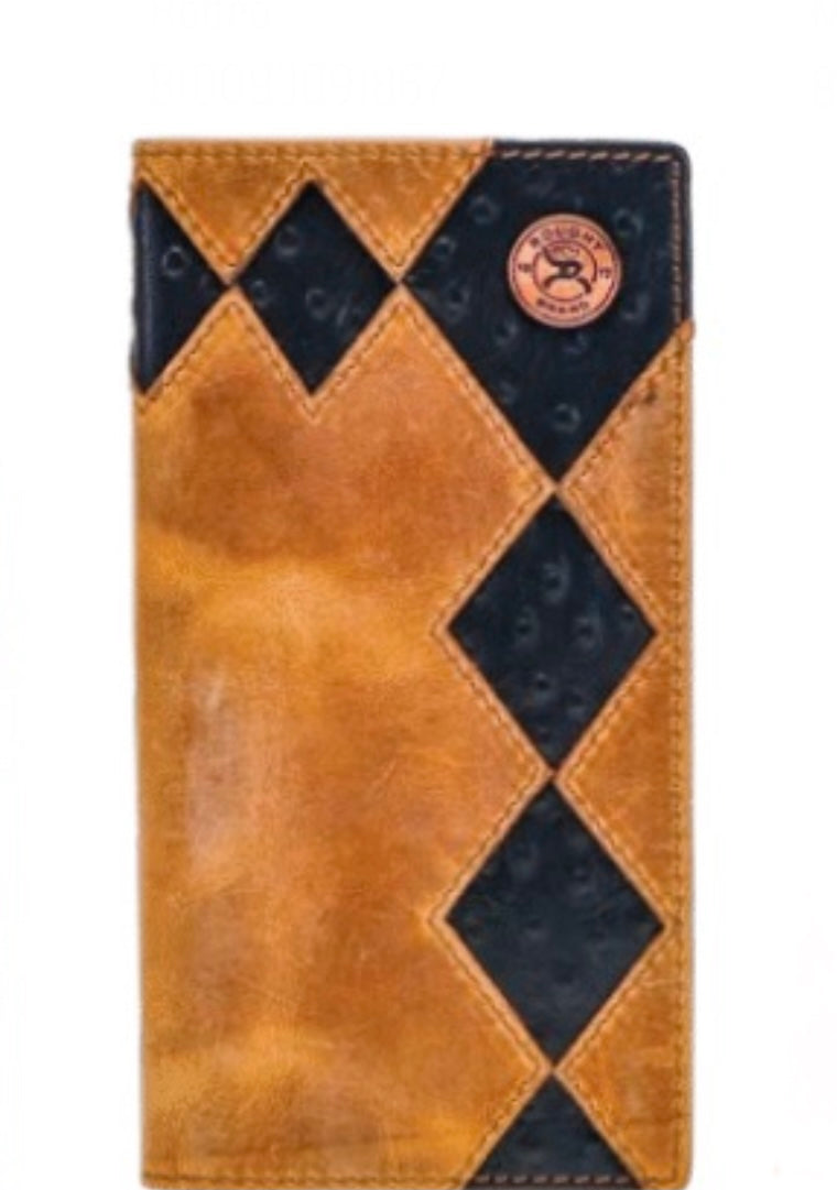 Wallets Hooey Roughy Rodeo Wallet. RW006-BRBK