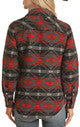 Outerwear Women’s Powder River Aztec Wool Shirt Jacket PRWO92RZZ3