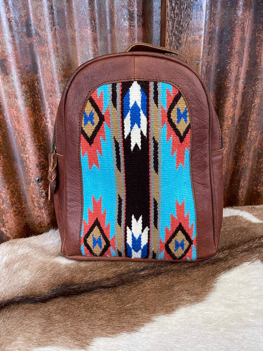 Purses American Darling Saddle Blanket Backpack ADBGS156DAR