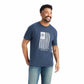 Shirts Men’s Ariat Navy  Logo Tee 10042656