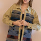 Outerwear Women’s Vintage Aztec Print Coat