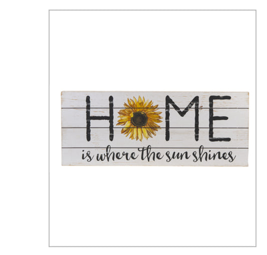 Wooden Sunflower signs home decor CB176697