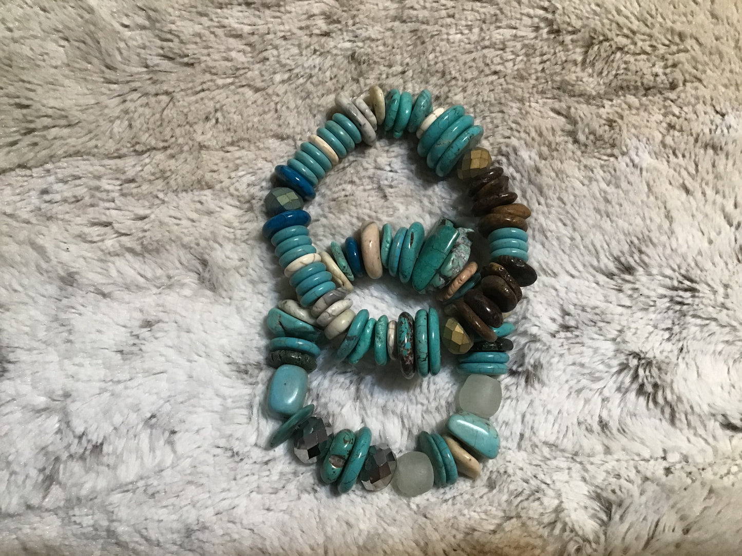 Handmade real stone bracelet