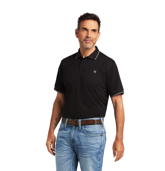 Shirts Men’s Ariat Logo Fitted Polo 10039797