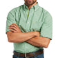 Shirts Men’s Ariat Pro Dean Classic Button Down Short Sleeve Parrot Green 10039302