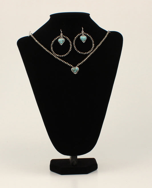 Jewelry Necklace Set Silver Strike D450021133