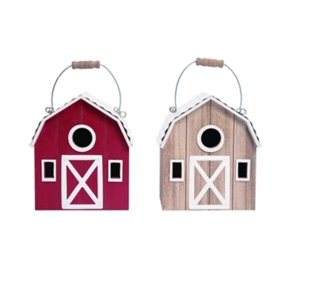 MDF Barn Birdhouse A5780 giftware
