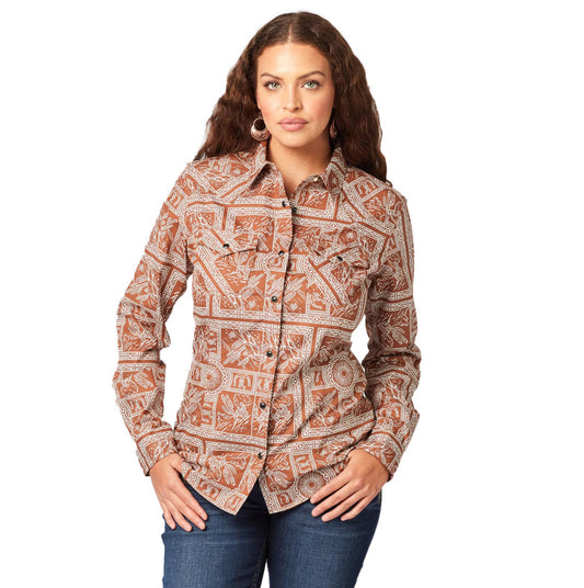 Shirts Women’s Wrangler Retro Western Vintage Shirts 112321375