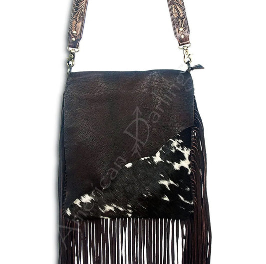 Purses American Darling Hide on Cross Body ADBGZ137BRW