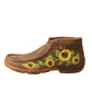 Shoes Women’s Twisted X sunflower CHUKKA DRIVING MOC  WDM0128