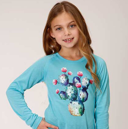 Girls Shirts Girl’s Roper Knit Novelty/Appliqué 03-058-0513-6102