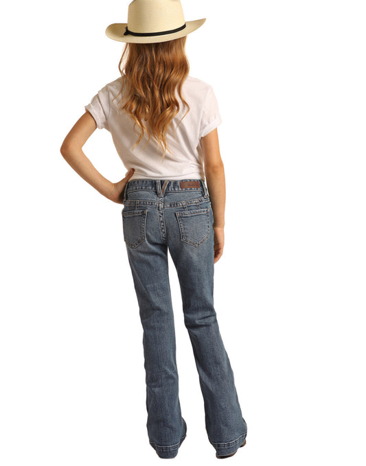 Jeans Kid’s Girls Rock & Roll Denim Trouser  G5F3714