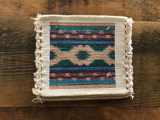 Six piece trivet set running horse or southwest design