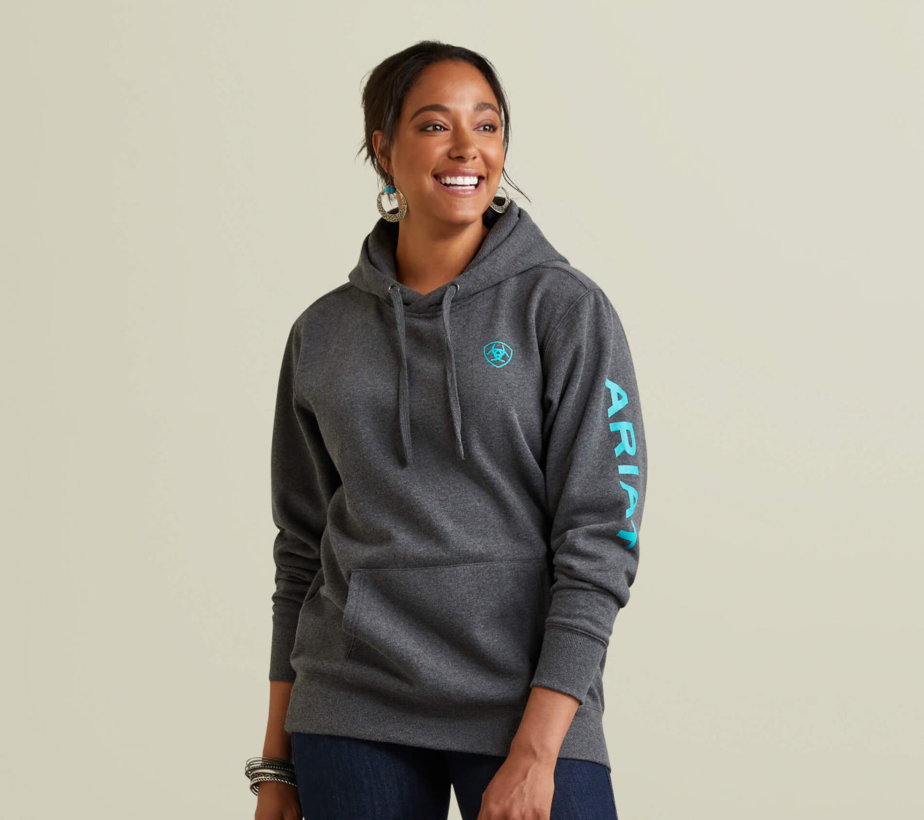 Outerwear Women’s Hoodie Charcoal Heather