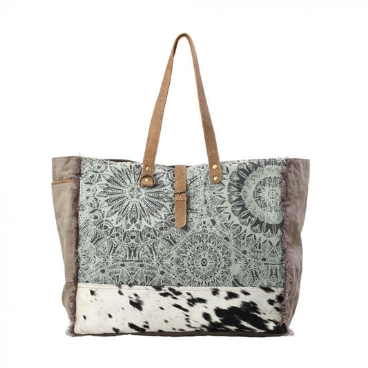 Purses Bags Myra Floral Print Weekender S-1192