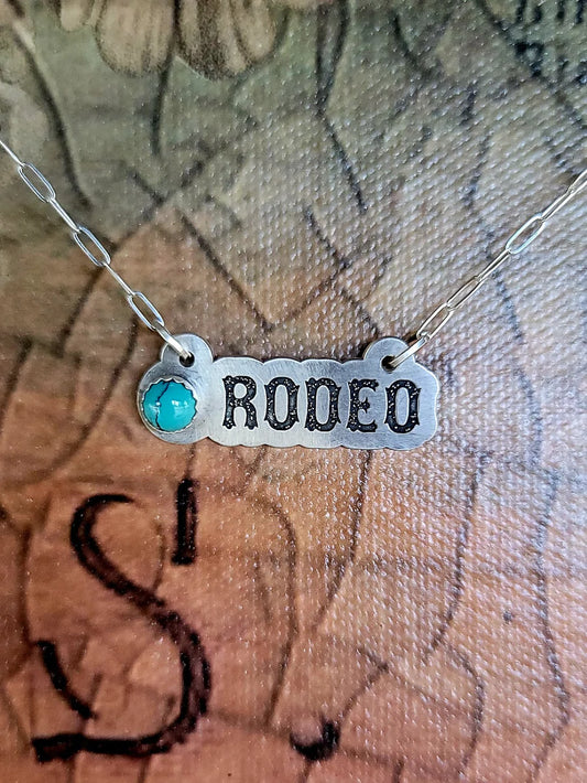 Sterling Silver Rodeo Necklace