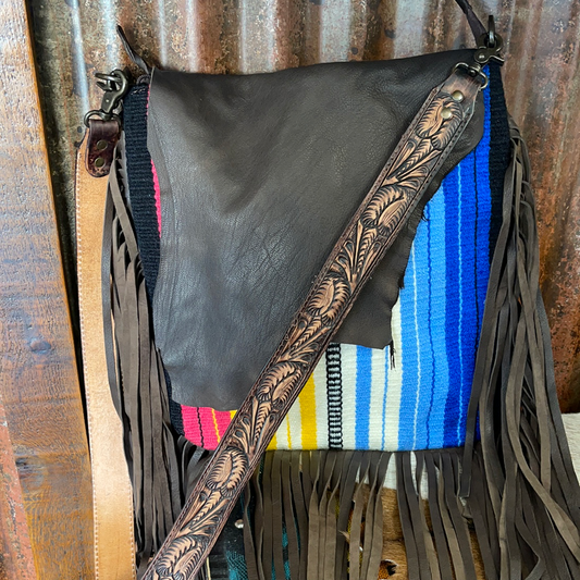Purses American Darling Saddle Blanket Soft Hide Flap ADBGZ136F1