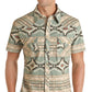 Shirt Men’s Aztec Woven Snap Shirt RRMS1SR0Q4