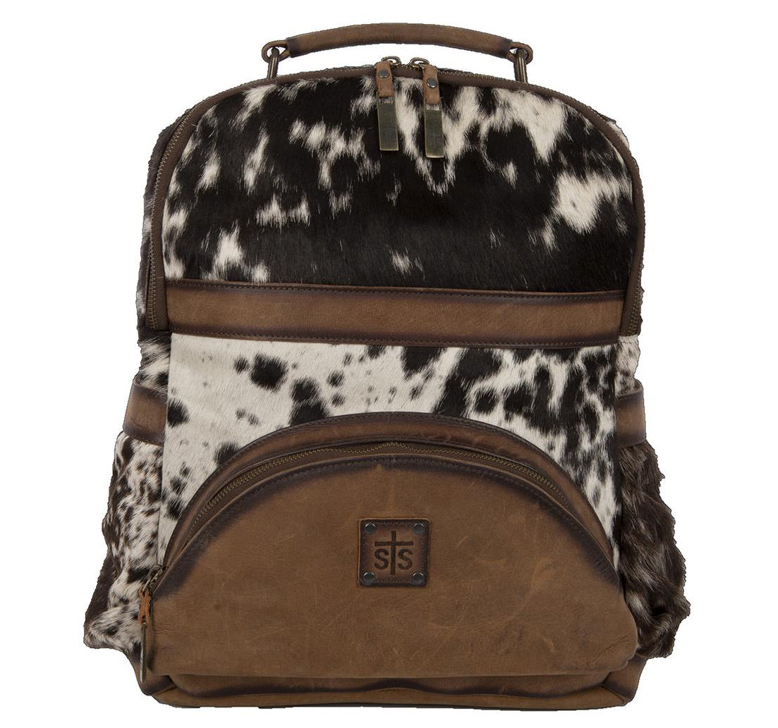 Purses Backpack STS Cowhide Backpack STS36258