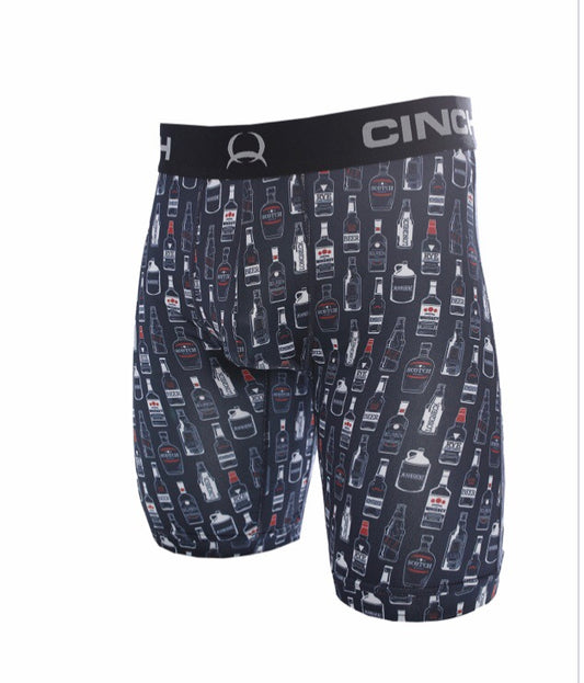 Boxer-Briefs Cinch MXY6001017 Liquor 9 inch inseam