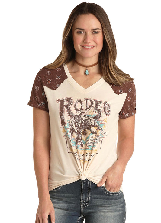 Shirts Women’s Ivory Rodeo Graphic Tee WLWT21RZIW