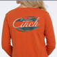 Shirts Women’s long Sleeve Tee Orange MSK7895001