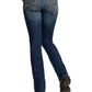 Jeans Women’s Ariat REAL Boot Cut Entwined Festival Blue 10025286