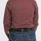 Shirts Women’s Cinch Button Up. MSW9165013 Red. ERKU-EE