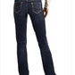 Jeans Women’s Dark Wash MidRise Bootcut Extra Stretch Jean W7-4166