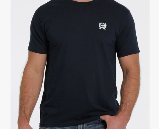 Shirts Men’s Cinch Navy T-Shirt w/ logo MTT1690477