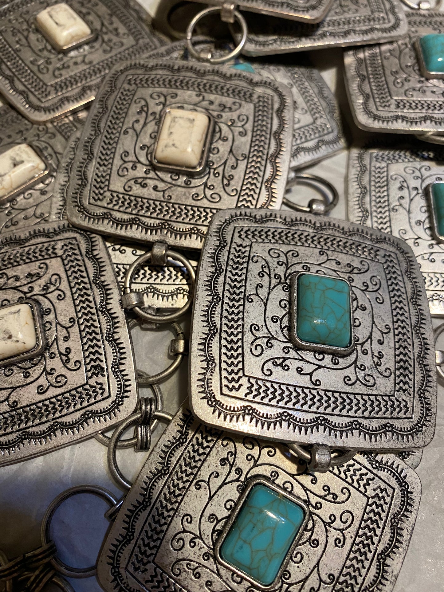 Concho Belt Square (large concho) BLT220120-07