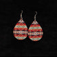 Jewelry M&F Teardrop Aztec Earrings D4600103
