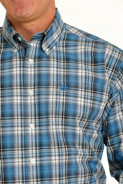 Shirts Men’s Cinch Plaid Short Sleeve  MTW1111419