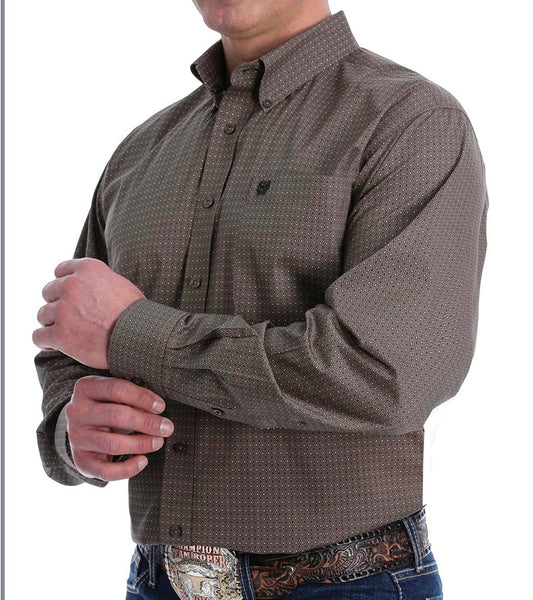 Shirts Men’s Cinch Brown Button Up MTW1105167