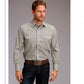 Shirts Men’s Roper Grey paisley snap up