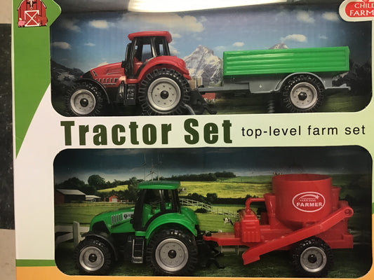 Toy Tractor Set Top Level Farm Set 5100011