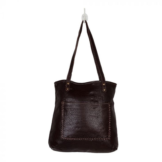 Purses Bags Myra Furred Leather & Hair On S-2604