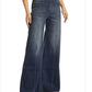 Women’s High Rise Palazzo Flare Jeans WHF3529