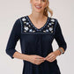 Shirts Women’s Roper embroidered top 03-039-0513–3060