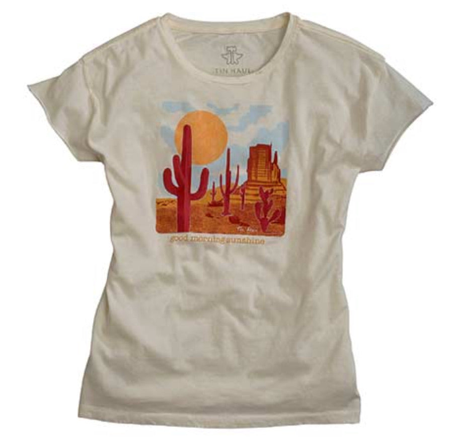 Shirts Women’s Tin Haul Good Morning Sunshine Graphic Tee 10-039-0501-0901