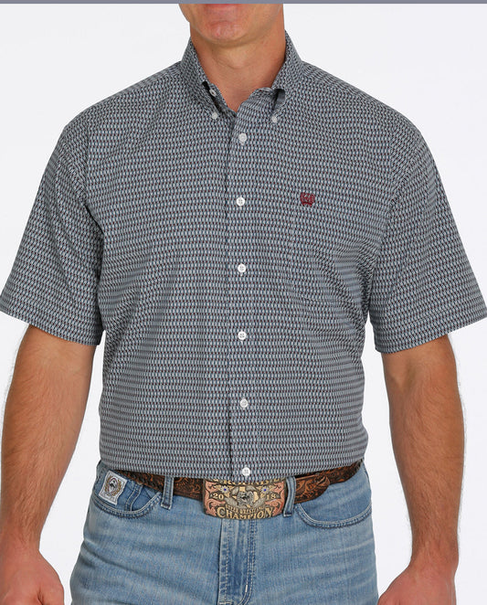 Shirts Men’s Cinch Short Sleeve Button Up MTW1111404