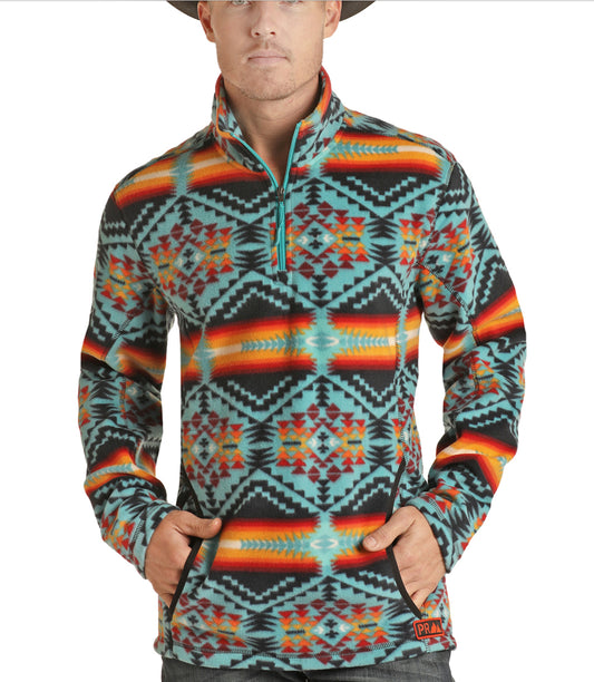 Outerwear Men’s Aztec Fleece Pullover PRMO91RZXV